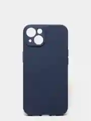 Темно-синий чехол для iPhone 13 Mini 12 Mini 13 Pro с защитой камеры силиконовый