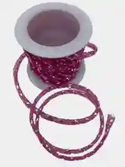 Фуксия полый шнур сеточка, диаметр 4 мм