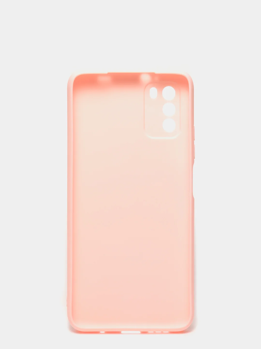 Розовый чехол на Xiaomi Poco M3 силиконовый