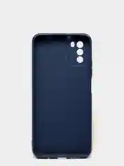 Темно-синий чехол на Xiaomi Poco M3 силиконовый