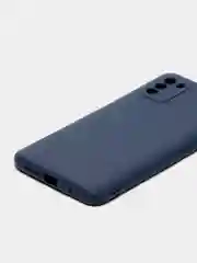 Темно-синий чехол на Xiaomi Poco M3 силиконовый