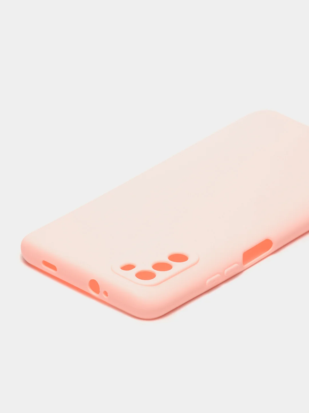 Розовый чехол на Xiaomi Poco M3 силиконовый