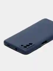 Темно-синий чехол на Xiaomi Poco M3 силиконовый