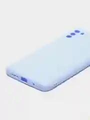 Голубой чехол на Xiaomi Poco M3 силиконовый