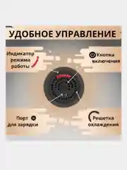 Массажер-пистолет для тела  Fascial Gun,перкуссионный ударный
