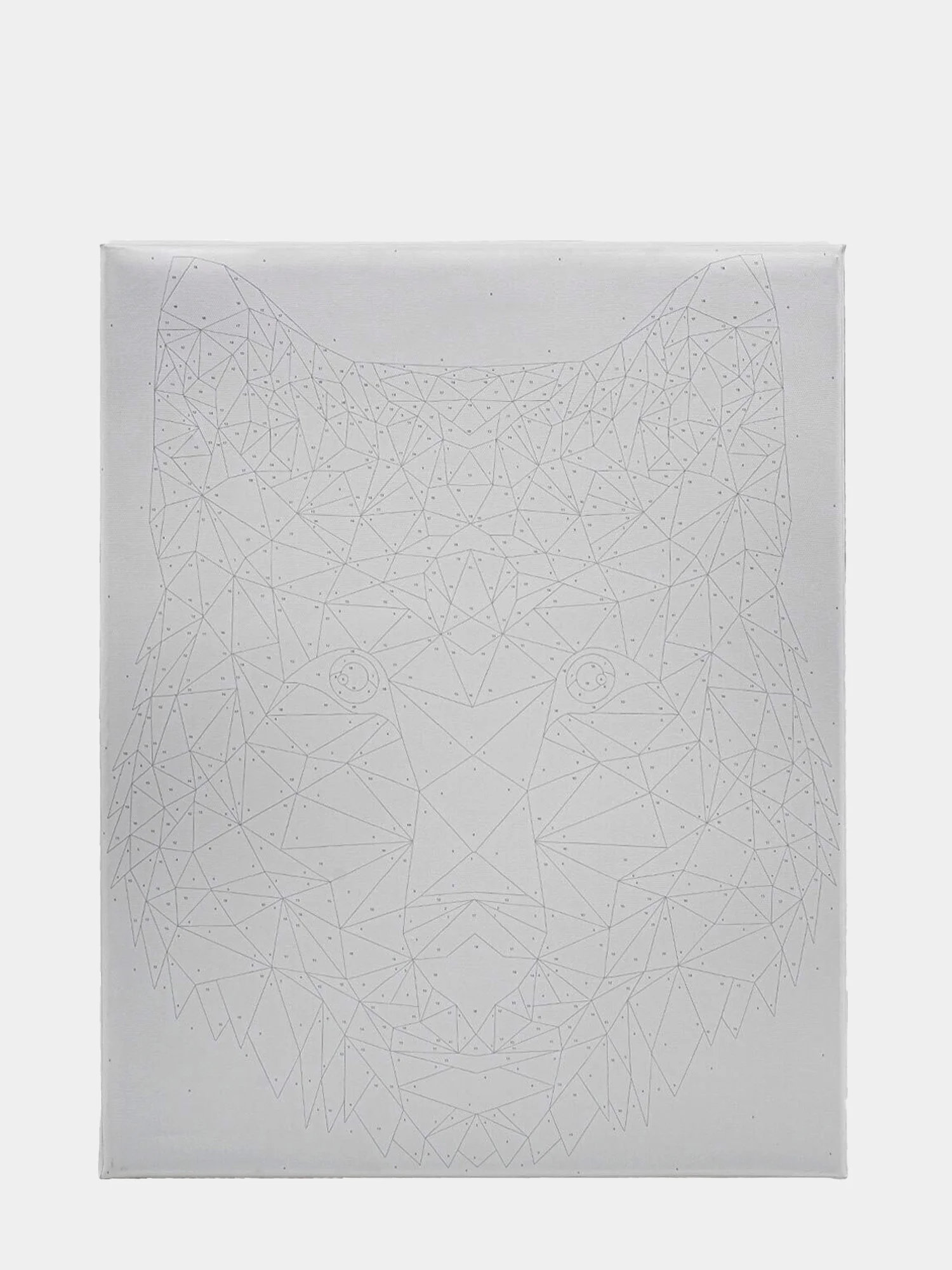 Картина по номерам на холсте с подрамником 30x40 см "Персонаж 1"