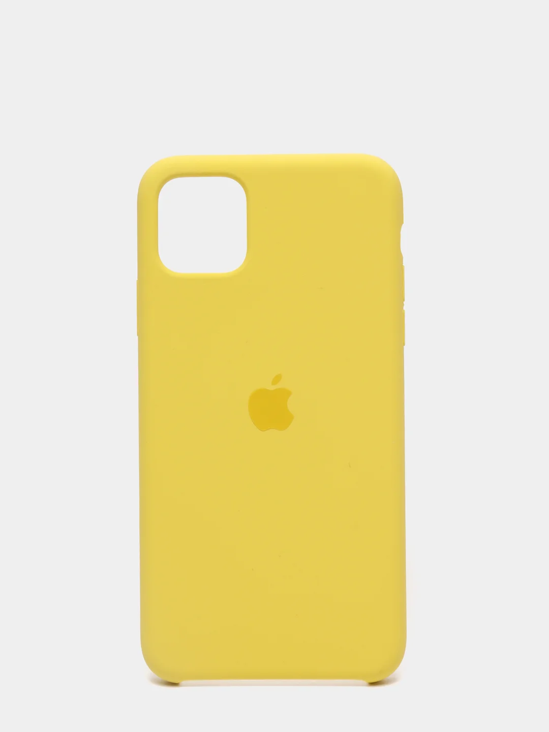 Желтый чехол Silicone Case Iphone 11,12,13,Pro,Max,12 mini,XR,X,XS,XsMax,7+,8+,7,8,SE,6,6S