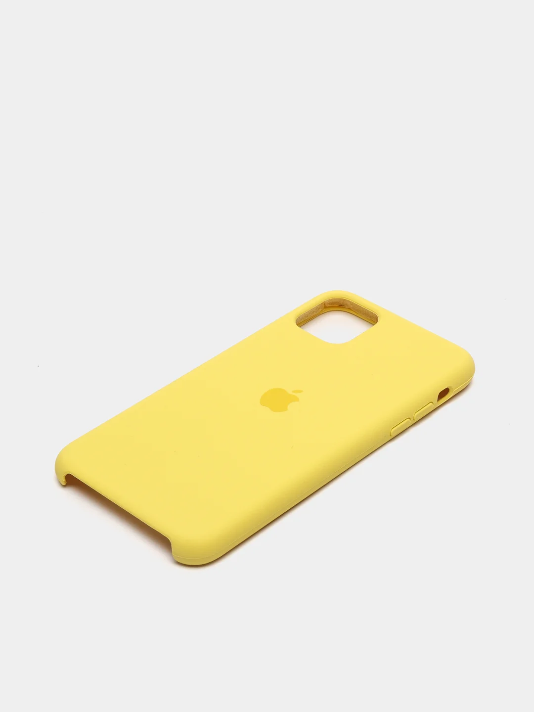 Желтый чехол Silicone Case Iphone 11,12,13,Pro,Max,12 mini,XR,X,XS,XsMax,7+,8+,7,8,SE,6,6S