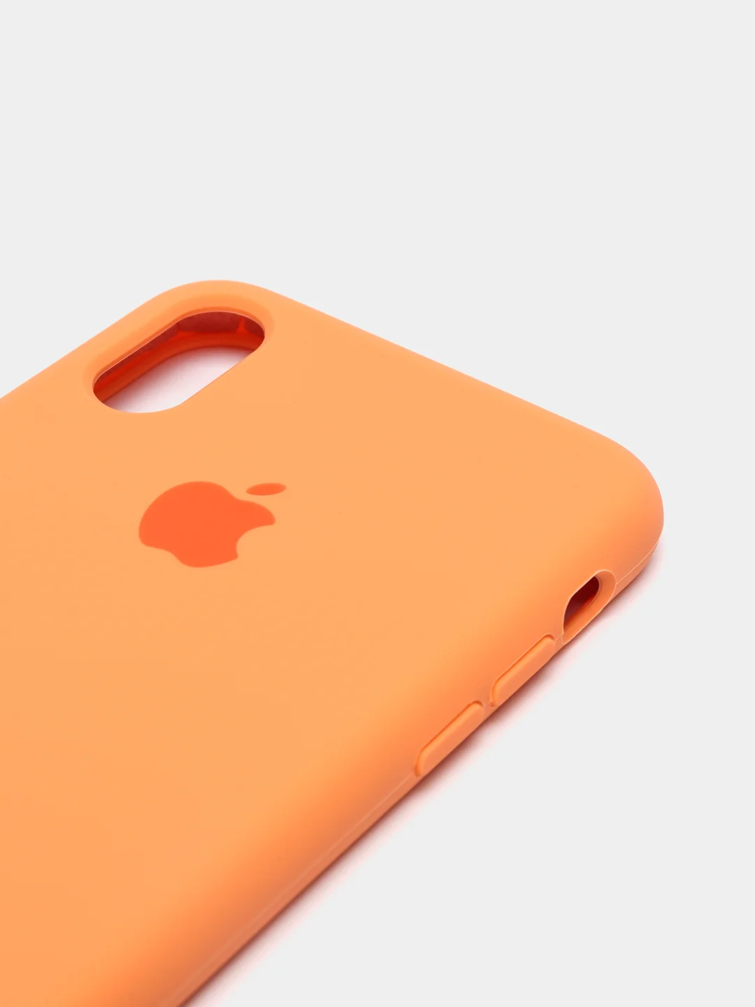 Оранжевый чехол Silicone Case Iphone 11,12,13,Pro,Max,12 mini,XR,X,XS,XsMax,7+,8+,7,8,SE,6,6S