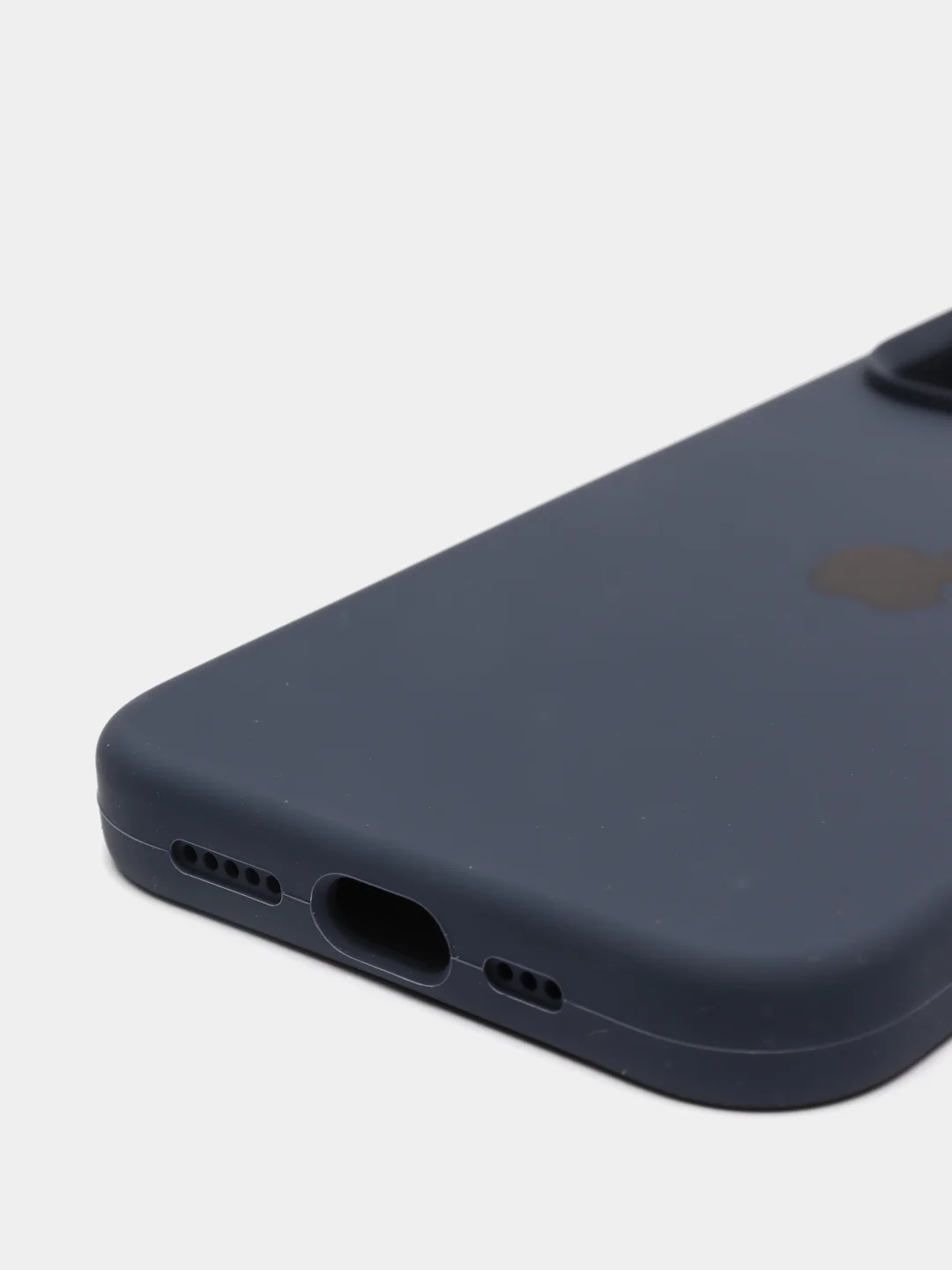 Темно-синий чехол Silicone Case Iphone 11,12,13,Pro,Max,12 mini,XR,X,XS,XsMax,7+,8+,7,8,SE,6,6S