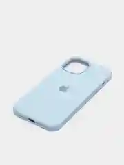 Светло-синий чехол Silicone Case Iphone 11,12,13,Pro,Max,12 mini,XR,X,XS,XsMax,7+,8+,7,8,SE,6,6S