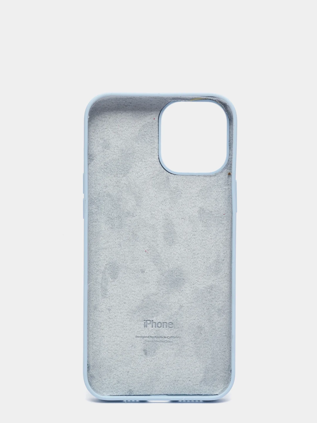 Светло-синий чехол Silicone Case Iphone 11,12,13,Pro,Max,12 mini,XR,X,XS,XsMax,7+,8+,7,8,SE,6,6S