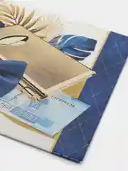 Багровый конверт для сертификата