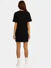 Платье-футболка Oversize с принтом, короткое