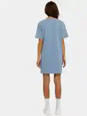 Платье-футболка Oversize с принтом, короткое
