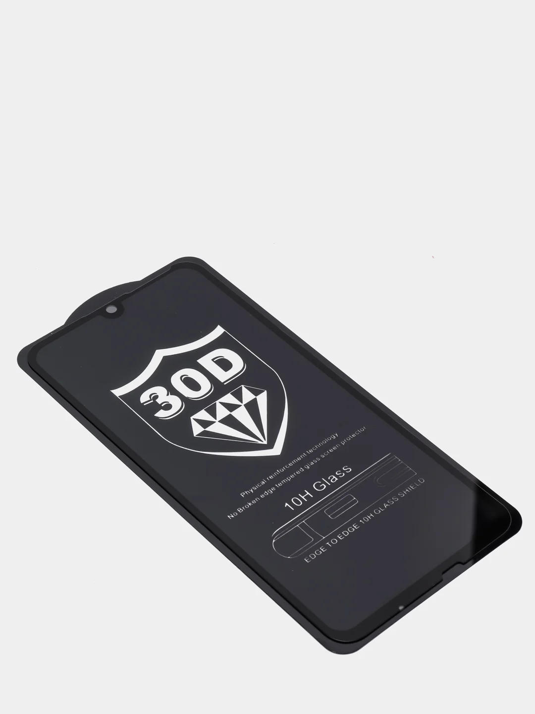Защитное стекло 5D для Huawei Honor 10 Lite / P Smart 2019, черное
