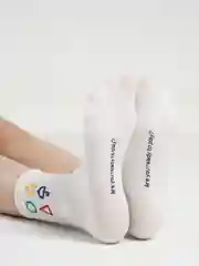 Белый носки корейские