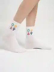 Бежевый носки корейские