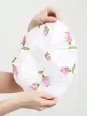 Фуксия шапочка для душа, плотная