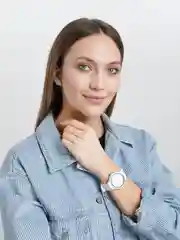 Белый часы наручные