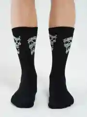 Черный носки мужские, с надписями
