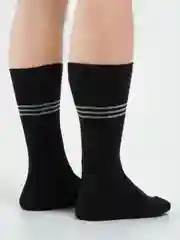 Серый носки мужские 3 пары  Lw.Socks из хлопка с лайкрой, утепленные, носочки