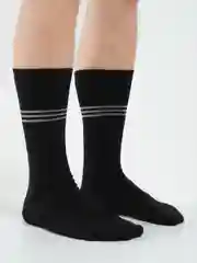 Серый носки мужские 3 пары  Lw.Socks из хлопка с лайкрой, утепленные, носочки