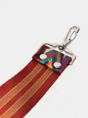 Ручка для сумки, серебро, коричневый