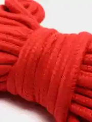 Красный веревка для шибари, для связывания БДСМ, 5, 10 метров