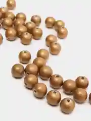 Бусины Zlatka 50 шт, диаметр 10 мм, пластиковые