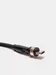 Черный usb кабель twitch 2.1 A магнитный для зарядки 2 -х метровые, поворот 180 градусов