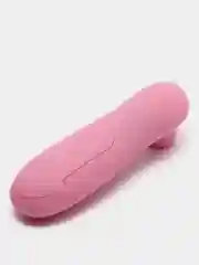 Розовый вибратор вакуумный клиторальный с вибрацией