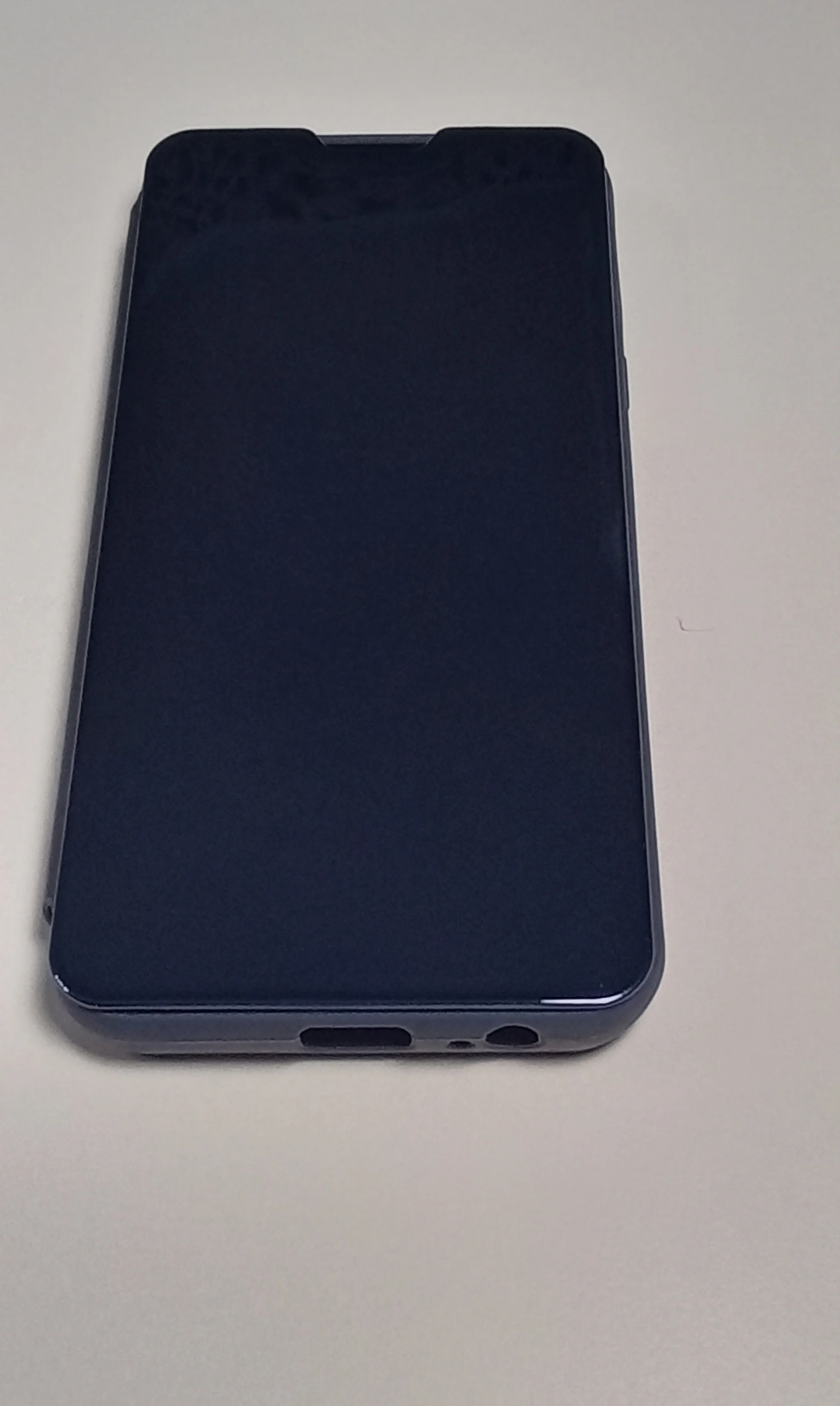 Темно-синий чехол книжка SAMSUNG J6 2018