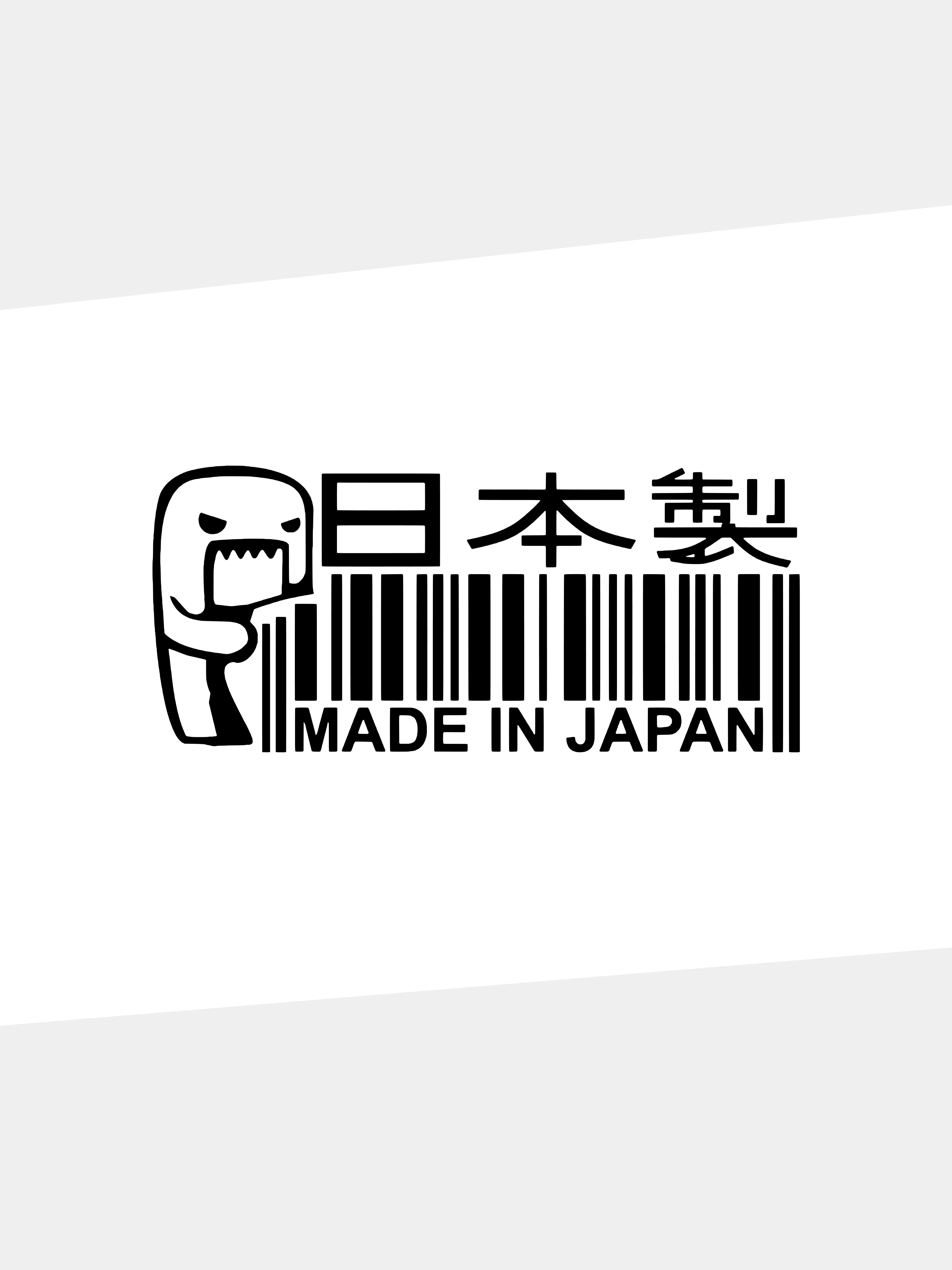 Наклейка на машину JDM "Сделано в Японии", "Made in Japan"