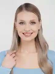 Молочный кулон на леске "Слеза Ангела", с камнем