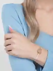 Бежевый женский браслет