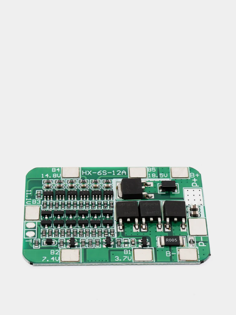 Плата защиты батареи BMS PCM для li-ion 6S, 15A