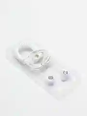 Белый вакумные наушники Telephone Line R11