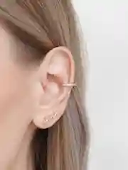 Зеленый серьги, каффы, цвет золотой