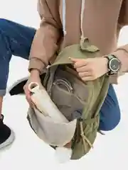 Зеленый рюкзак Fluffy, женский