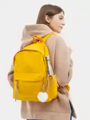 Желтый рюкзак Fluffy, женский
