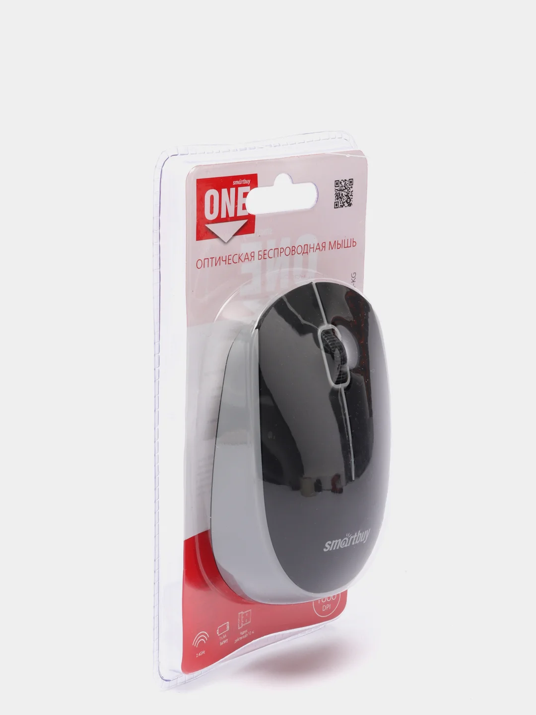 Серый мышь беспроводная оптическая SmartBuy SBM-368AG