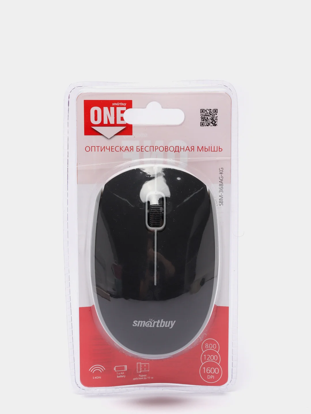 Серый мышь беспроводная оптическая SmartBuy SBM-368AG