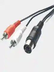 Шнур / тюльпан /  5 PIN x 2RCA  (1.2 метра)