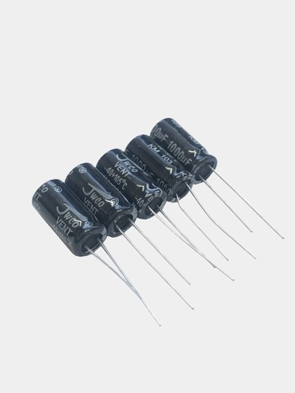 5 штук 1000мкФ 16в Конденсатор электролитический 1000UF 16V 105C 8х16 JWCO