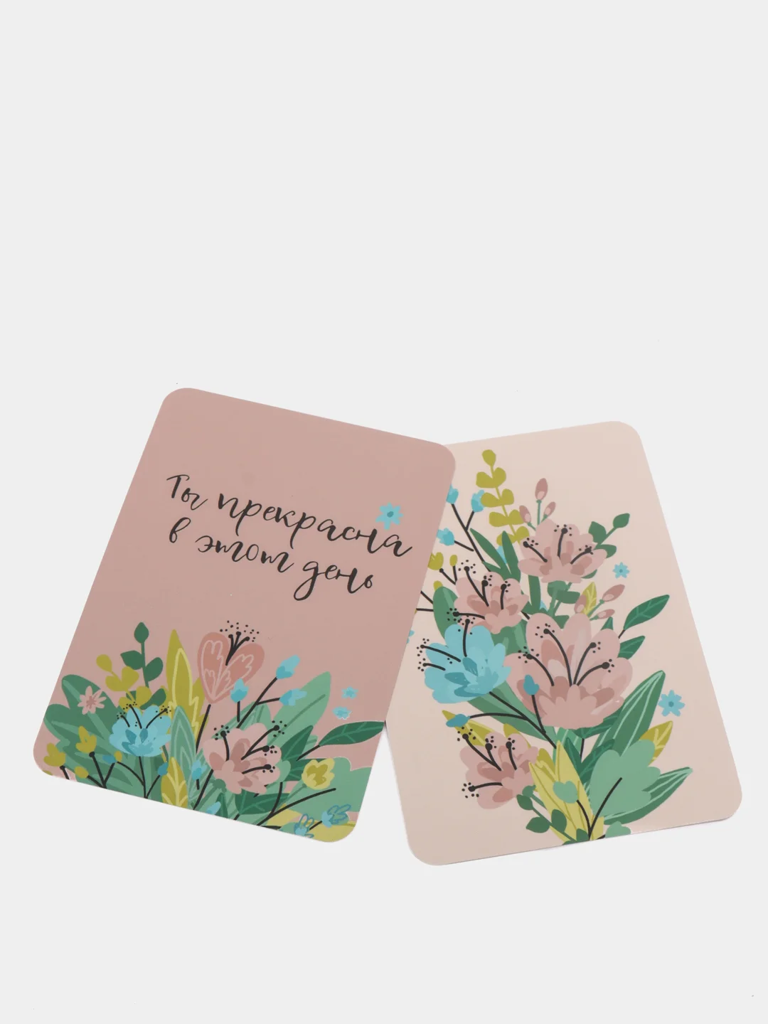 Бирюзовый набор мини-открыток, 7*10 см, life poster