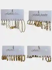 Серьги женские кольца/гвоздики/подвески