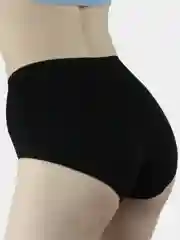 Черный трусы женские с завышенной талией