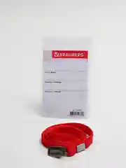 Красный бейдж
