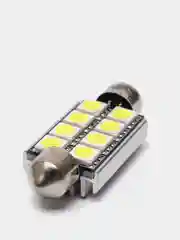 Лампа светодиодная LED T11/белый/ (SV 8.5) 8x5050 SMD 41mm CANBUS, блистер 2 шт